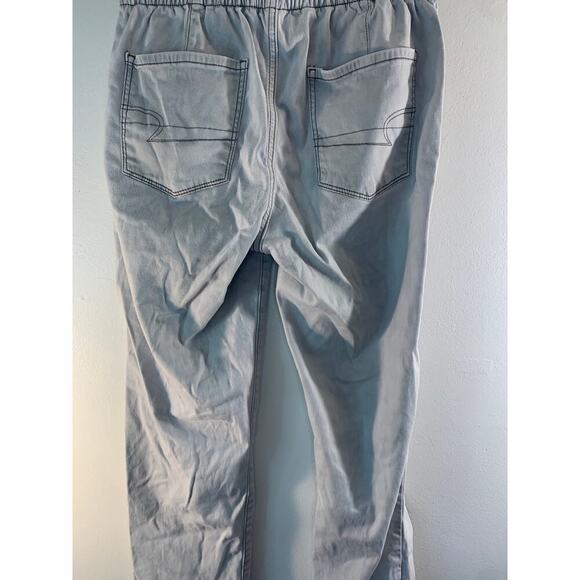 AMERICAN EAGLE Boy’s Gray Jogger Pants / Size: 8 - Picture 10 of 11